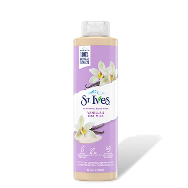 شامپو بدن سنت. ایوز مدل Vanilla & Oat Milk
