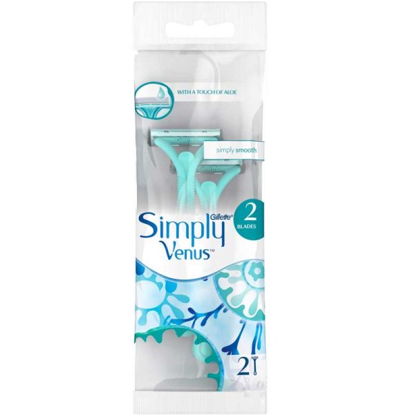 خودتراش ژیلت مدل سیمپلی ونوس Gillette Simply Venus بسته 4 عددی