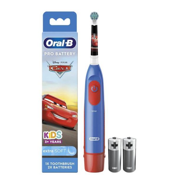 مسواک برقی کودک اورال بی پروباطری Disney Cars Oral-b