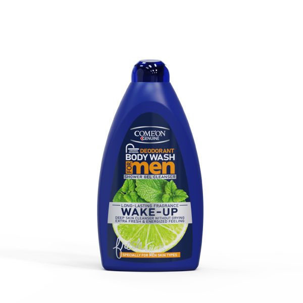 شامپو بدن کرمی کامان مدل انرژی COME'ON BODY WASH WAKE UP(510ML)