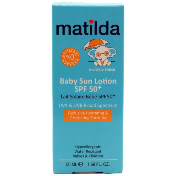 لوسیون ضدآفتاب کودک ماتیلدا matilda Baby Sun Lotion