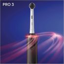 مسواک برقی اورال بی مدل Pro3 3000 oral-b pro 3000 charcoal black electric brush