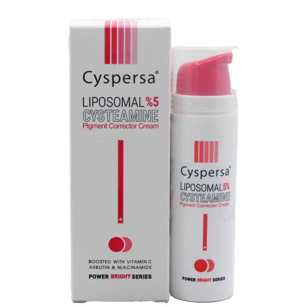 کرم ضد لک سیسپرسا مدل سیستئامین Cyspersa Liposomal Cysteamine