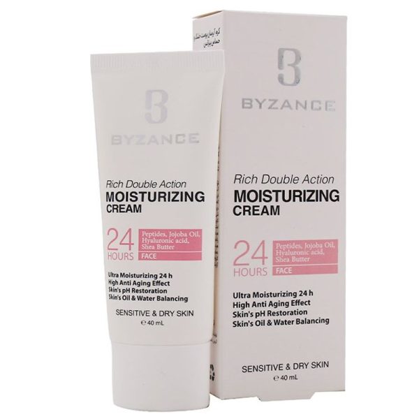 کرم آبرسان پوست خشک و حساس بیزانس Byzance Moisturizing Cream