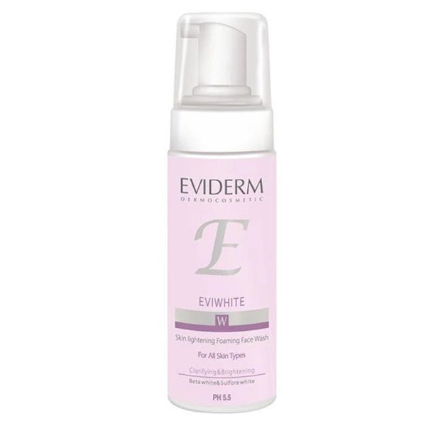 فوم شستشوی صورت روشن کننده اویدرم Eviderm Eviwhite