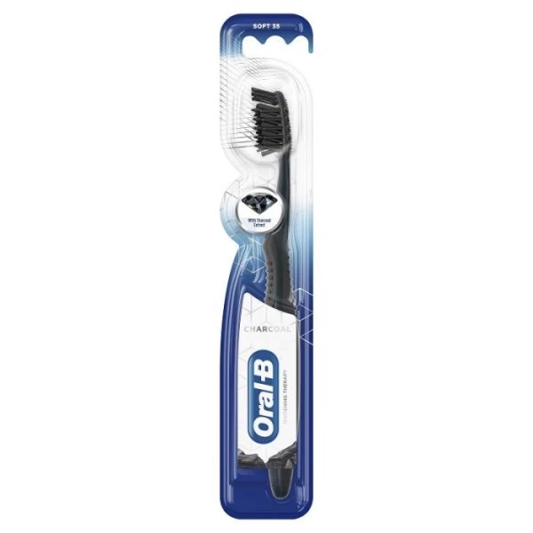 مسواک اورال بی مدل ذغالی Charcoal Oral b