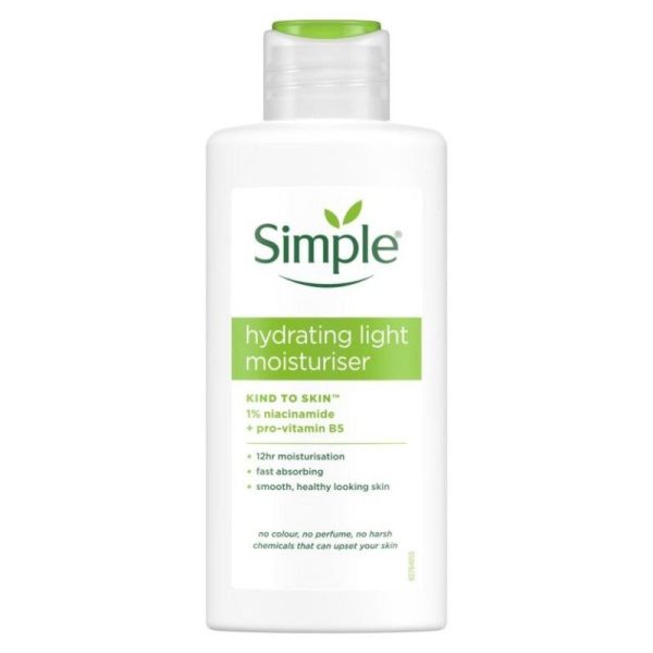 کرم آبرسان سیمپل مناسب پوست های نرمال تا مختلط Simple Hydrating Light