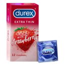 durex extra thin strawberry