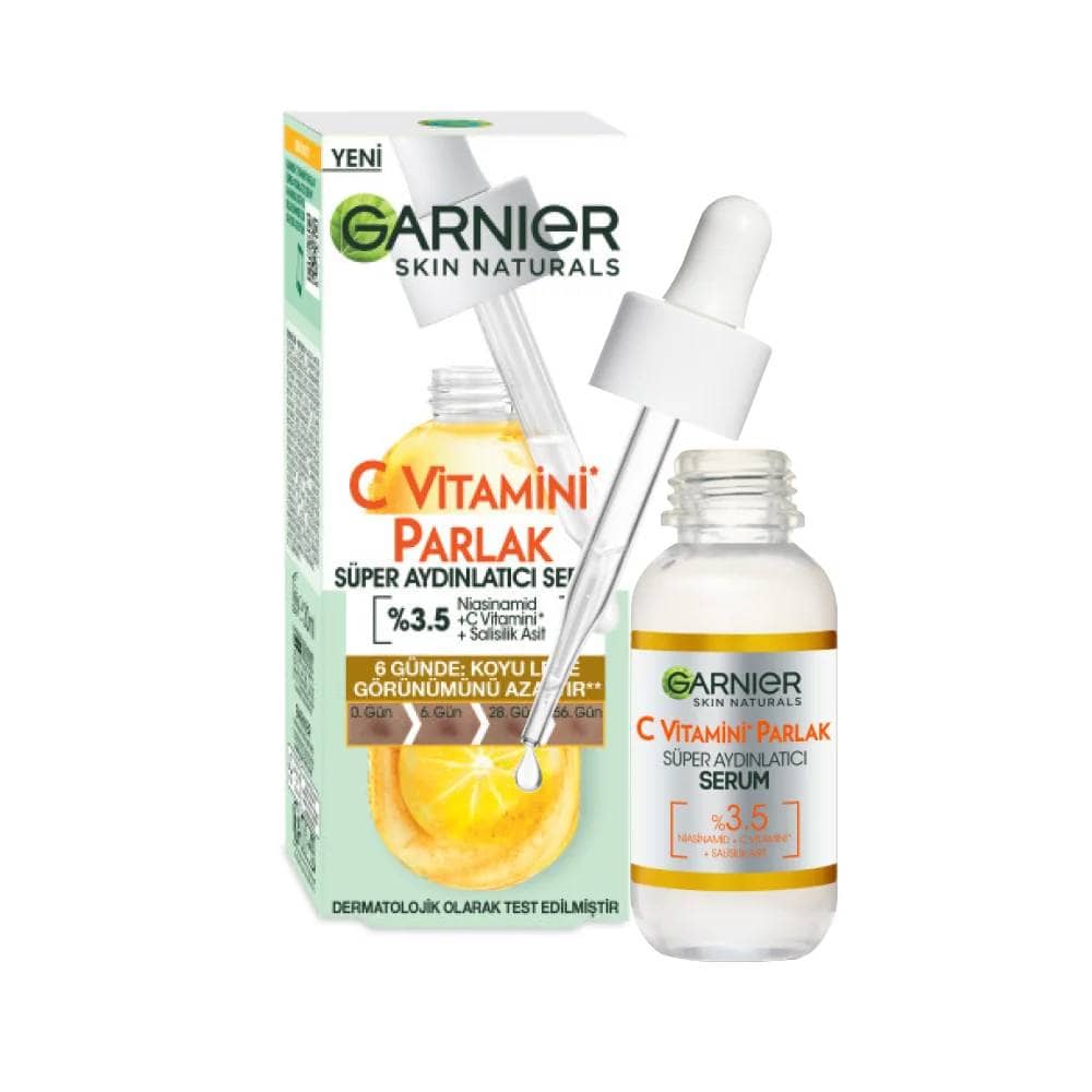 سرم تقویت کننده و روشن کننده پوست Garnier سرم تقویت کننده و روشن کننده پوست Garnier