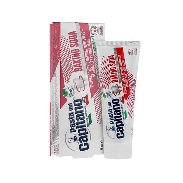 خمیر دندان Pasta del Capitano مدل Baking Soda