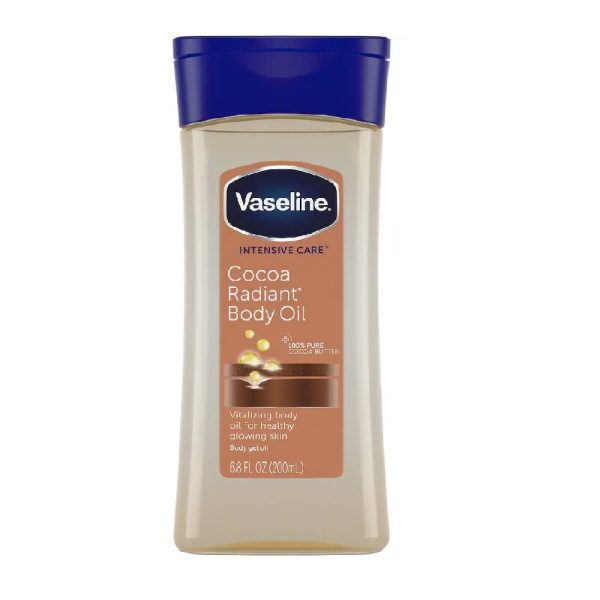 روغن بدن وازلین مدل Vaseline Cocoa Radiant Body Oil