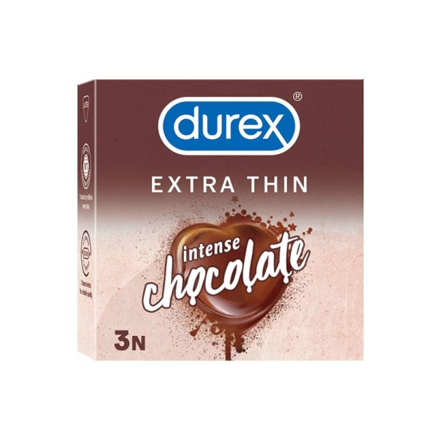 کاندوم دورکس 3 عددي durex extra thin chocolate