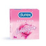 کاندوم دورکس 3 عددی مدل Extra Thin Bubblegum