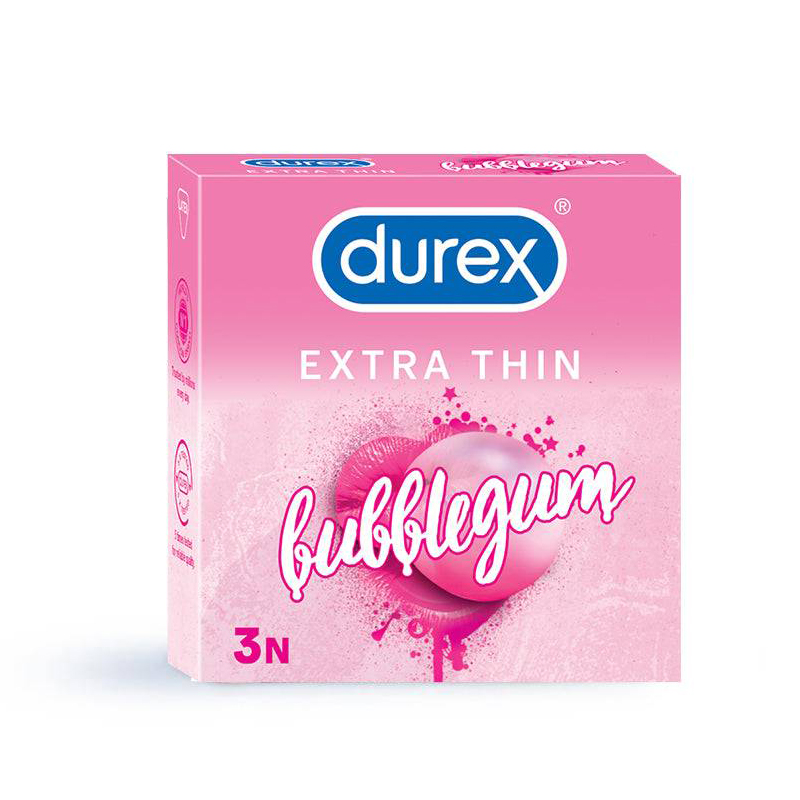 کاندوم دورکس 3 عددی مدل Extra Thin Bubblegum کاندوم دورکس 3 عددی مدل Extra Thin Bubblegum