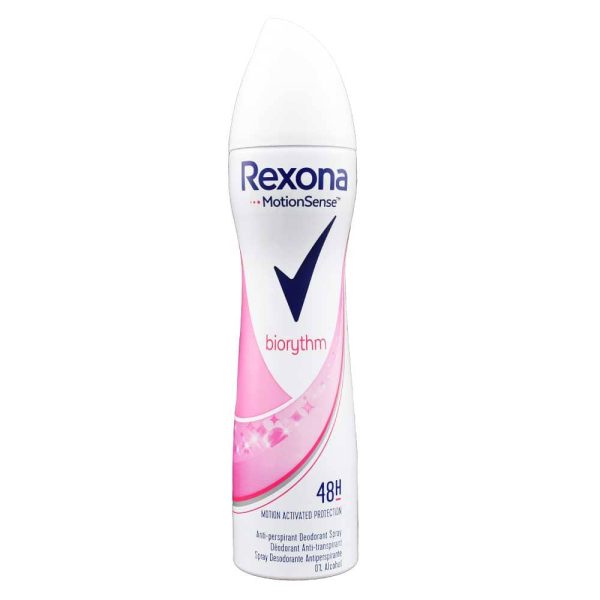 اسپری بدن رکسونا زنانه Rexona Biorythm