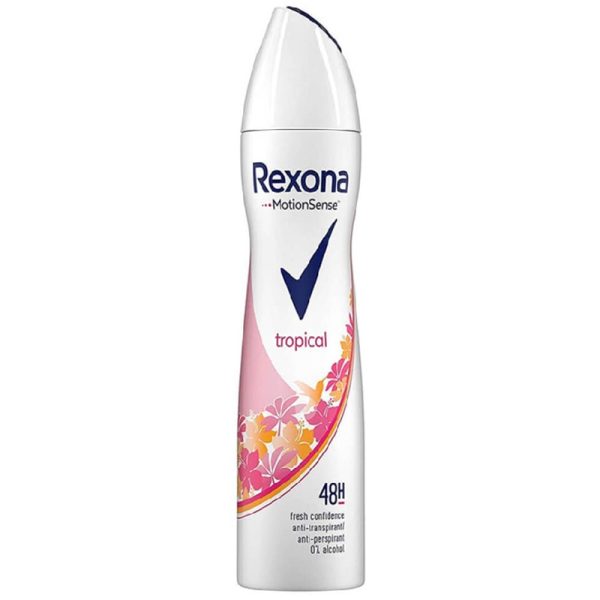 اسپری بدن زنانه رکسونا Rexona Tropical