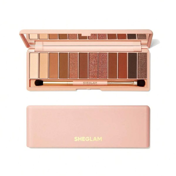 سایه 12 رنگ شیگلم Sheglam مدل Burgandy