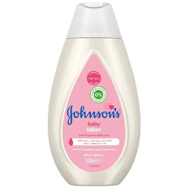 لوسیون کودک جانسون 300 میل Johnson baby lotion مرطوب‌کننده ملایم
