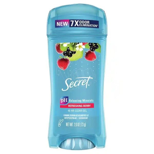 مام ژلی سکرت مدل Secret Outlast Clear Gel Berry