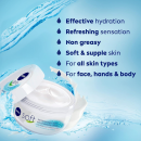 کرم مرطوب‌ کننده نیوآ NIVEA Soft سافت مدل کاسه‌ای