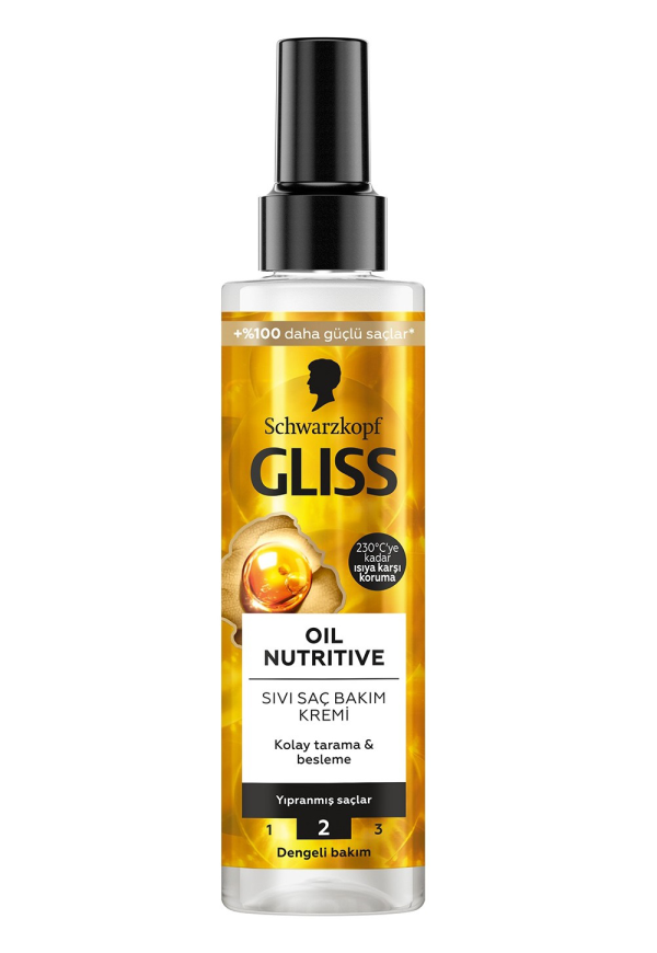 سرم دو فازگلیس Gliss مدل Oil Nutritive