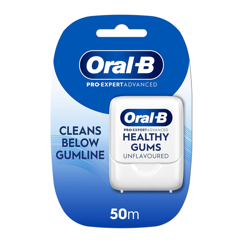 oral-b pro expert advanced unflavoured waxed floss